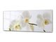 Tableau moderne en verre 125x50 cm (49,21 "x 19,69") - Fleur 5