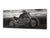 Modern Glass Picture 125x50 cm (49.21” x 19.69”) –   Motorcycle 1