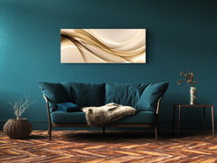 Cuadro de cristal moderno 125x50 cm (49,21 "x 19,69") - Arte abstracto. 5