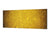 Large format horizontal backsplash - magnetic and non magnetic tempered glass: Golden  glitter