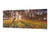 Stunning glass wall art - Wide format  backsplash with magnetic properties:  Sunny Landscape Of Trees