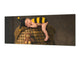 Wide format Wall panel with magnetic and non-magnetic metal sheet backing: Cute baby in bee outfit 2