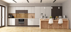 Tempered Glass magnetic and non magnetic splashback in wide-format: Ceramic Motif Background
