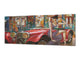 Wide format Wall panel with magnetic and non-magnetic metal sheet backing: Evening rendezvous by R. Nagon