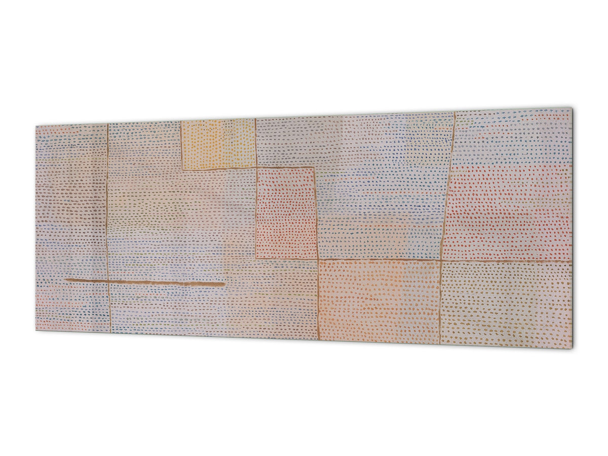 Tempered Glass magnetic and non magnetic splash-back in wide-format: CLARIFICATION by Paul Klee