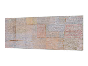 Tempered Glass magnetic and non magnetic splash-back in wide-format: CLARIFICATION by Paul Klee