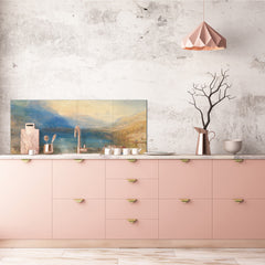 Tempered Glass magnetic and non magnetic splash-back in wide-format: THE LAKE OF ZUG by Joseph Mallord William Turner