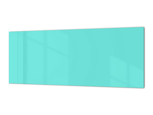 Glass backsplash w/ and w/o metal sheet backing with magnetic properties: Mint