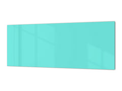 Glass backsplash w/ and w/o metal sheet backing with magnetic properties: Mint