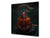Printed tempered glass backsplash – Glass kitchen splashback NBS13 Abstract Graphics Series: Image of God Hanuman