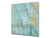 Stylish Tempered glass backsplash – Glass kitchen splashback – Glass upstand NBS01 Marbles 1 Series: Turqouise onyx pattern