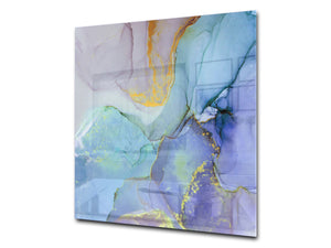Glass kitchen backsplash – Tempered Glass splashback – Photo backsplash NBS03 Colourful abstractions Series: Colorful abstraction 1