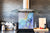 Glass kitchen backsplash – Tempered Glass splashback – Photo backsplash NBS03 Colourful abstractions Series: Colorful abstraction 1