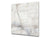 Unique Glass kitchen panel – Tempered Glass backsplash – Art design Glass Upstand NBS02 Marbles 2 Series: White marble design