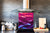 Unique Glass kitchen panel – Tempered Glass backsplash – Art design Glass Upstand NBS09 Colourful Variety Series: Colourful silk