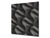Glass kitchen backsplash – Tempered Glass splashback – Photo backsplash NBS10 Decorative Surfaces Series: Black waves