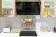 Printed tempered glass backsplash – Glass kitchen splashback NBS13 Abstract Graphics Series: Imagination concept