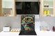 Printed Tempered glass wall art – Glass kitchen backsplash NBS12 Paintings Series: Inner eye
