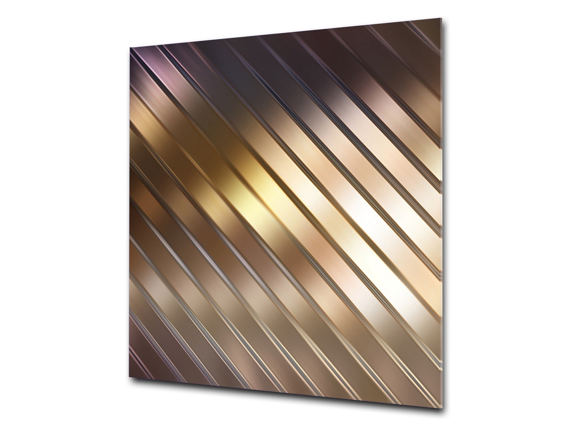 Protector contra salpicaduras de vidrio templado BS 12 Texturas blancas y grises Serie: Cuadrados de geometría 2