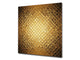 Stylish Tempered glass backsplash – Glass kitchen splashback – Glass upstand NBS08 Golden Waves Series: Sparkling pattern
