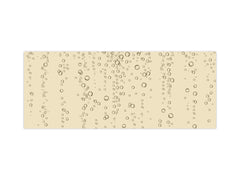 Stunning glass wall art - Wide format  backsplash with magnetic properties: Fizzy vector sparkles
