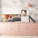 Stunning glass wall art - Wide format  backsplash with magnetic properties:   Air balloons Mount Bromo