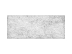 Glass kitchen panel with and w/o stainless steel back-coating: Artistic cotton grunge gray