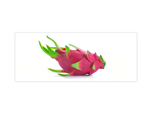 Wide format Wall panel with magnetic and non-magnetic metal sheet backing: Dragon Fruit