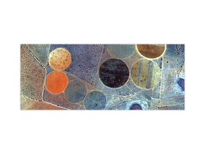 Glass kitchen panel with and w/o stainless steel back-coating: Deserts of Africa -  aerial view