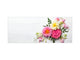 Wide format Wall panel with magnetic and non-magnetic metal sheet backing: Holiday flower buquet