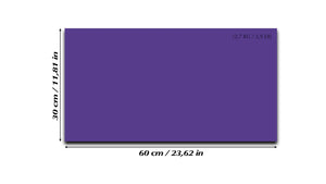 Magnetic Dry-Erase Glass Board Large or Small purple