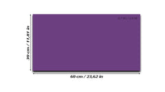 Magnetic Dry-Erase Glass Board Large or Small dark violet