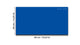 Magnetic Dry-Erase Glass Board Large or Small dark blue