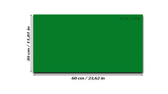 Magnetic Dry-Erase Glass Board Large or Small moss green