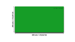 Magnetic Dry-Erase Glass Board Large or Small  bright green