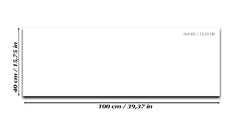 Magnetic Dry-Erase Glass Board Large or Small  white