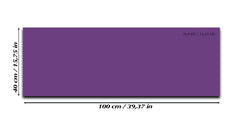Magnetic Dry-Erase Glass Board Large or Small dark violet