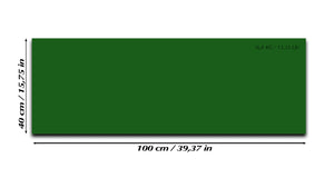 Pizarra magnética de cristal – Pizarra de cristal de borrado en seco :verde floresta