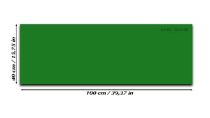 Pizarra magnética de cristal templado – Pizarra magnética borrado en seco :verde