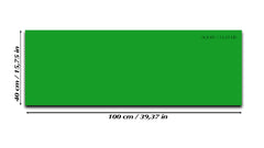 Magnetic Dry-Erase Glass Board Large or Small  bright green