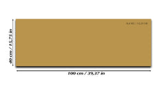 Magnetic Dry-Erase Glass Board Large or Small light brown