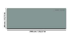Magnetic Dry-Erase Glass Board Large or Small  gray