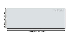 Magnetic Dry-Erase Glass Board Large or Small light gray