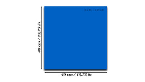 Magnetic Dry-Erase Glass Board Large or Small azure