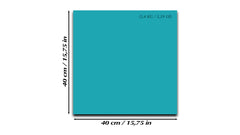 Magnetic Dry-Erase Glass Board Large or Small turquoise