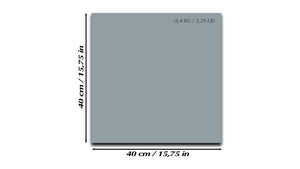 Magnetic Dry-Erase Glass Board Large or Small ash gray