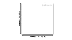 Magnetic Dry-Erase Glass Board Large or Small  white