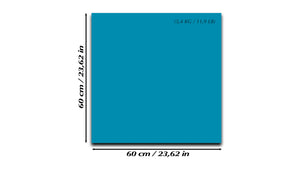 Magnetic Dry-Erase Glass Board Large or Small dark turquoise