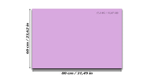 Magnetic Dry-Erase Glass Board Large or Small lilac
