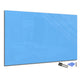 Magnetic Dry-Erase Glass Board Large or Small pastel blue